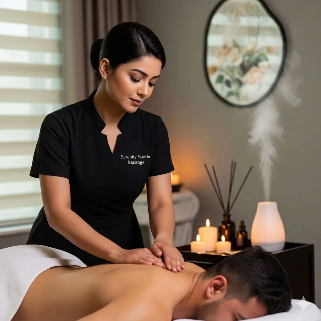 Sensory Aromatherapy massage therapy at Serenity Soothe Massage, E-11 Islamabad